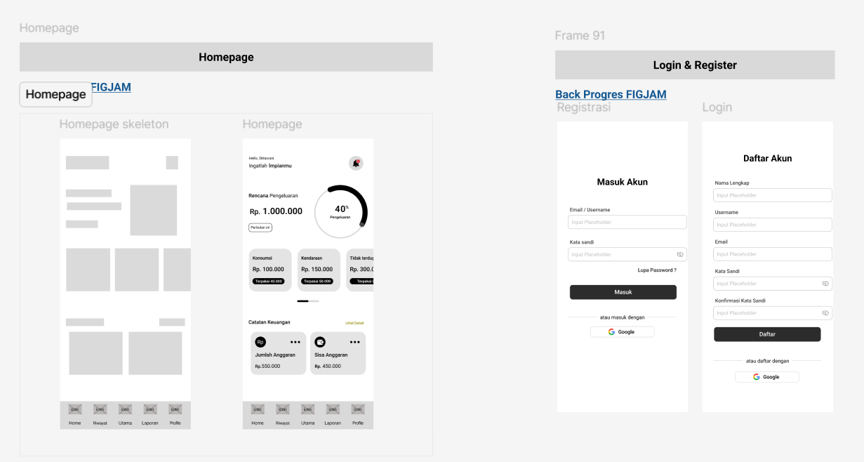 wf home page & login